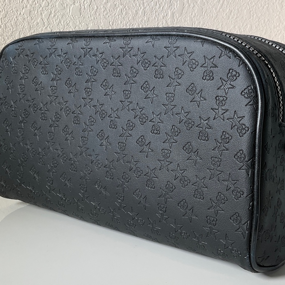 Jeffree Star x Shane Dawson Black Embossed Toiletry Travel Bag Dopp Kit